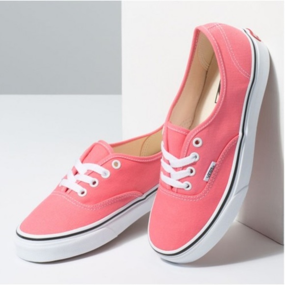 vans authentic pink